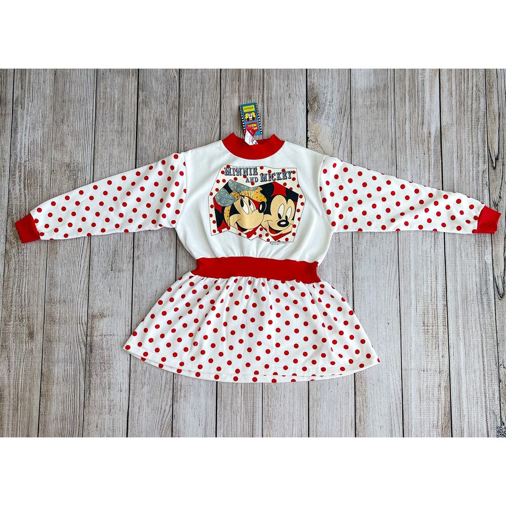 NWT VINTAGE Disney Size 14 Drop Waist Jersey Dress